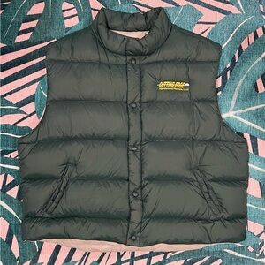 Vintage Cabelas Premium Northern Goose Down Puffer Cargo Vest